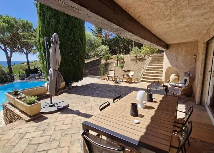 In Sainte Maxime With Swimming Pool Villa